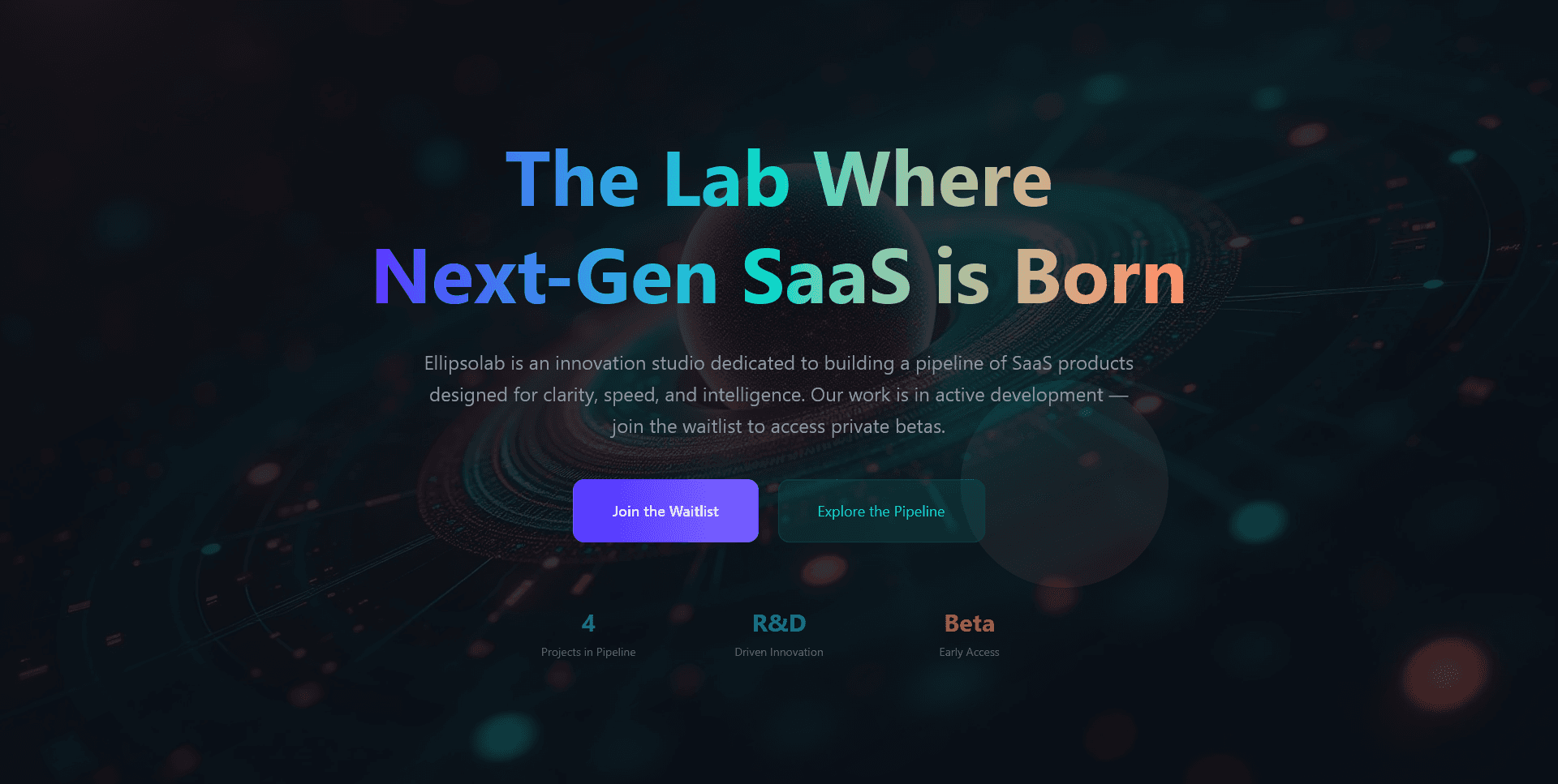 Ellipsolab website screenshot